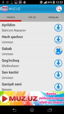 MUZ.UZ android App screenshot 0