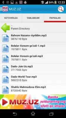MUZ.UZ android App screenshot 3